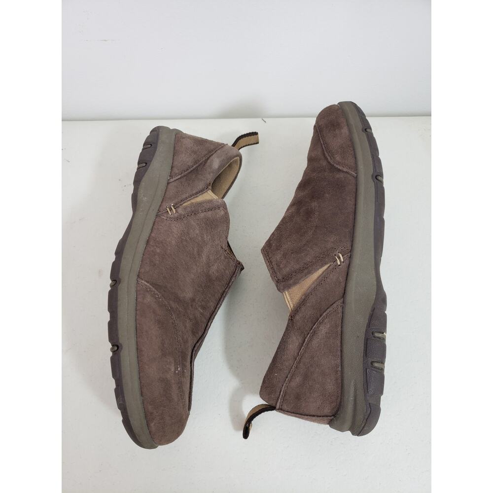 (Ju) Y2K Duluth Trading Womens Shoes Size 9.5 Slip on Suede Work Distressed